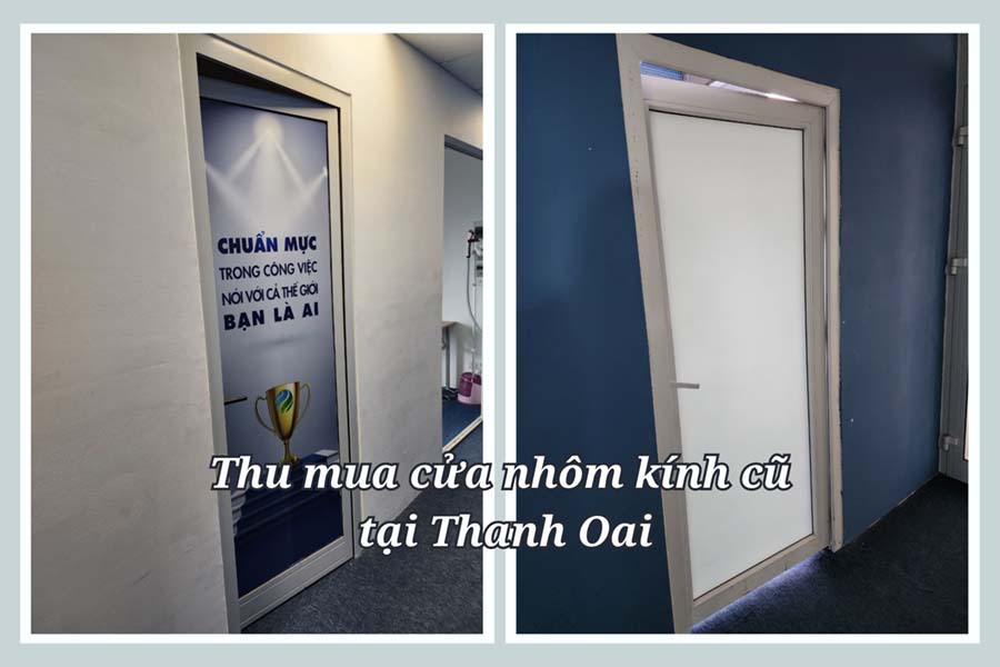 thu mua cửa nhôm kính cũ tại Thanh Oai